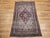 19th Century Kerman Lavar Rug, Hand-Knotted Wool, Floral Pattern, Ivory & Red, 5x8 For Sale - Image 10 of 18