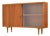 Slim Mid Century China Entryway Display Cabinet For Sale