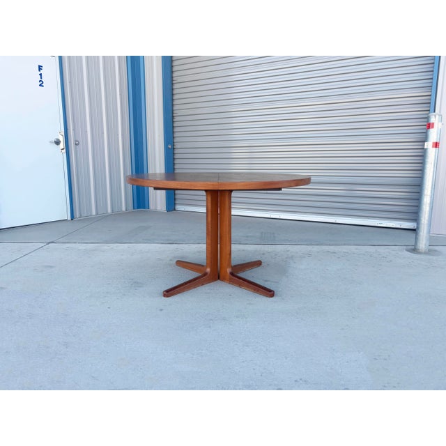 1960s Danish Modern Teak Dining Set of 7 For Sale - Image 12 of 18