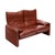 Red Maralunga Love Seat by Vico Magistretti for Cassina, Circa 1970s For Sale In Austin - Image 6 of 9