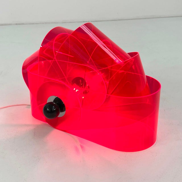 Pink Gherpe Lamp by Superstudio for Poltronova, 1968 For Sale - Image 6 of 11