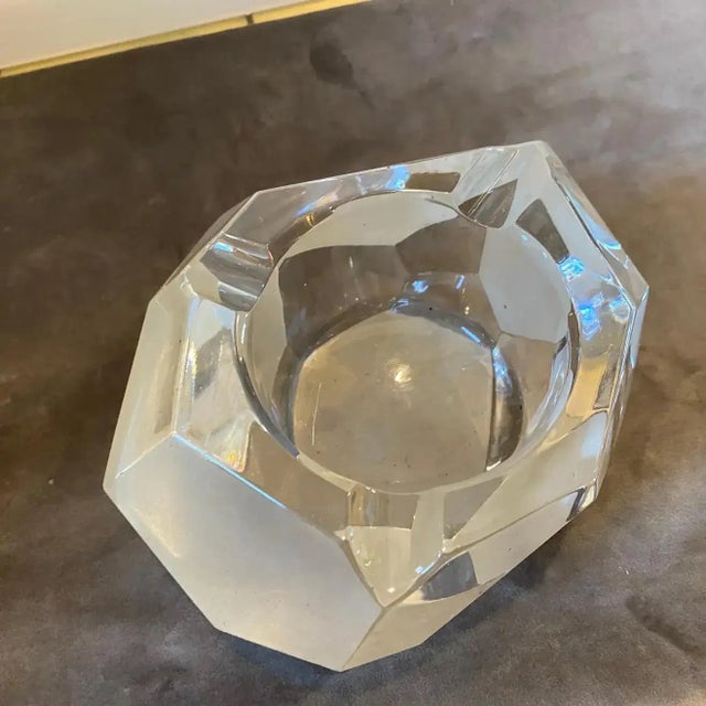 1970s Modernist Murano Glass Ashtray by Formia For Sale - Image 6 of 11