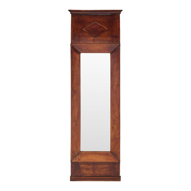 French Directoire Period Wooden Mirror For Sale