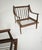 Mid-Century Modern Wood and Fabric Lounge Chairs, 1960, Set of 2 For Sale - Image 10 of 18