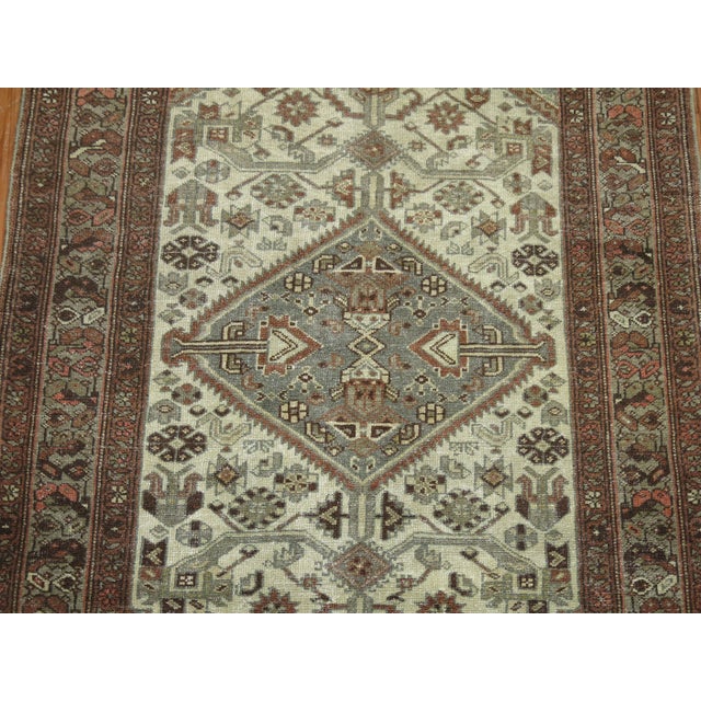Gray Rustic Antique Malayer Rug, 4'4'' X 6'8'' For Sale - Image 8 of 8