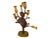 Mid 20th Century Modern Tall Carved Wood Floral Arrangement Art Sculpture For Sale - Image 4 of 11