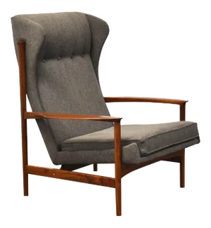 Ib Kofod Larsen Danish Modern Lounge Chair