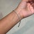 3.49Ct Round Brilliant Diamond Tennis Bracelet in 14k Solid Yellow Gold For Sale In New York - Image 6 of 16