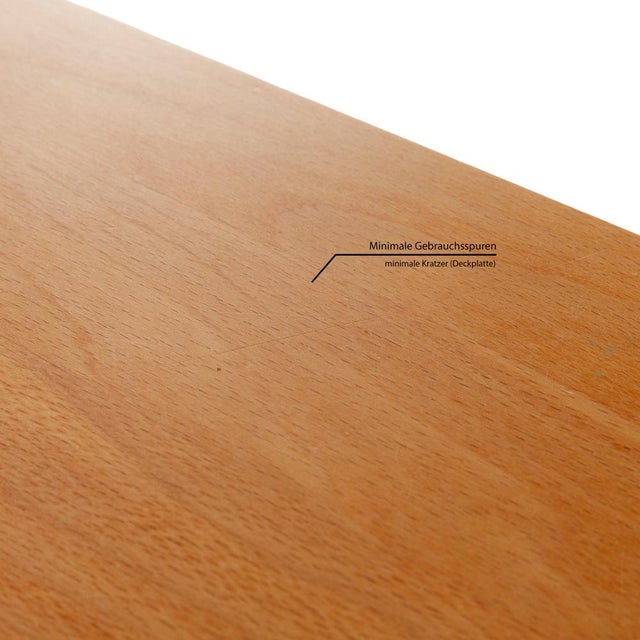 Brown Sideboard in Light Brown Wood with Drawers from Grüne Erde For Sale - Image 8 of 13