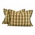 Designer Kravet Green Yellow Check Plaid Cottage Farmhouse French Country Pillow Covers- Pair For Sale