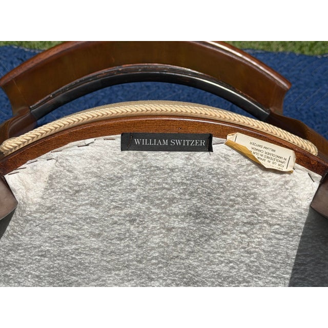 William Switzer Biedermeier Armchairs, Pair For Sale - Image 12 of 17