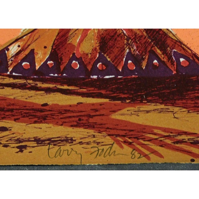Larry Fodor "Dusty Stars St 1" Hand Signed & Numbered Limited Edition Lithograph For Sale In Denver - Image 6 of 7