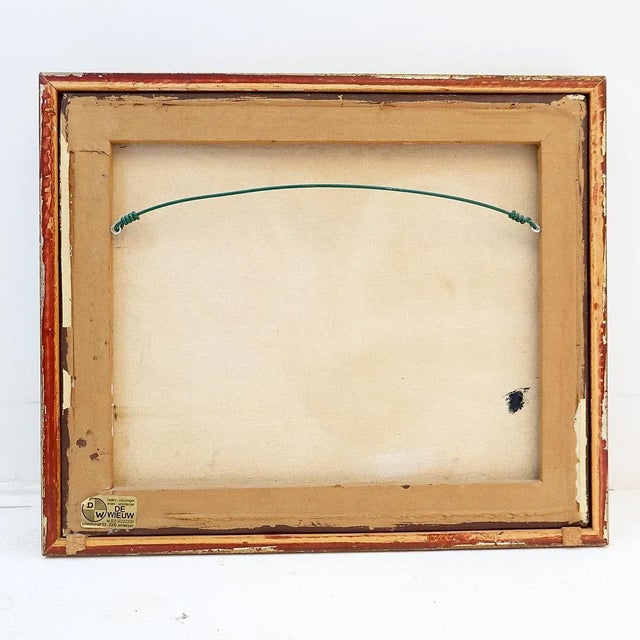 Walter Lewy, Surrealist Scene, 1974, Oil on Canvas For Sale - Image 13 of 16