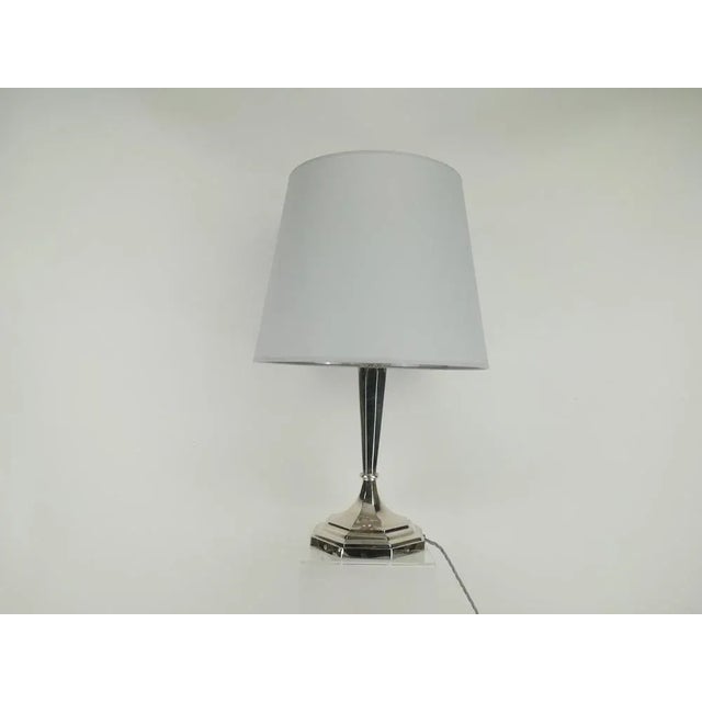 Sterling Silver Table Lamp, 1910s For Sale - Image 9 of 9