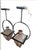 French Mid-20th Century Bevolo French Quarter Copper Yoke Pendant Lanterns - A Pair For Sale - Image 3 of 18