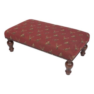 Highland Claret Large Stool For Sale