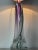 Glass Large Crystal Table Lamp from Vannes Le Chatel For Sale - Image 7 of 9