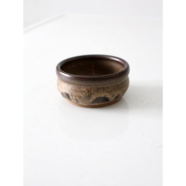 Contemporary Vintage Studio Pottery Bowl For Sale - Image 3 of 8