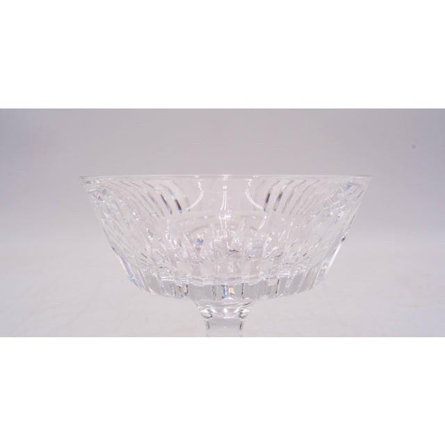 Waterford Set of 4 Waterford Eileen Crystal Champagne Sherbet Glasses For Sale - Image 4 of 8