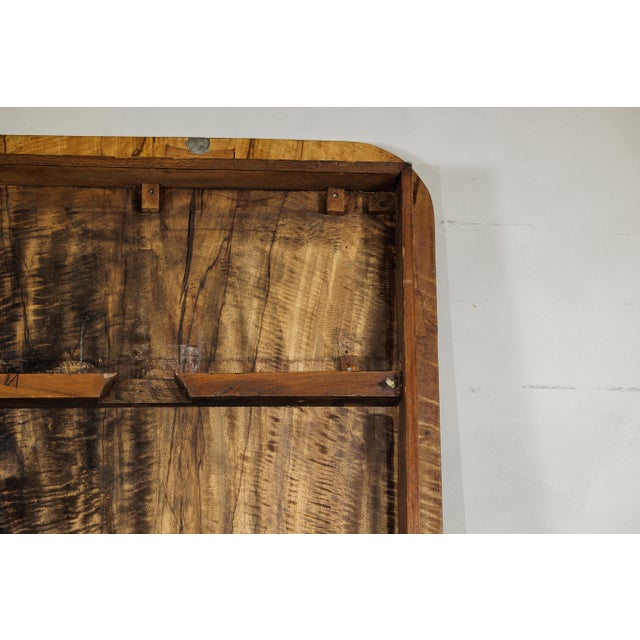 Late 20th Century Large Custom Mango Wood Table Top with Striking Grain Pattern For Sale - Image 12 of 18