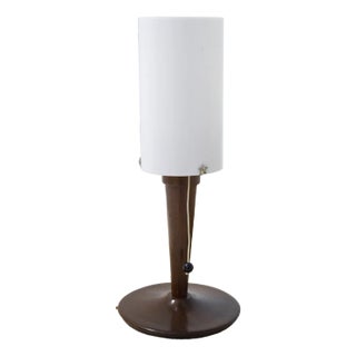 Mid-Century Italian Table Lamp in Wood, 1950s For Sale