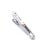 White 1990s Mikimoto Estate Akoya Pearl Tie Bar Sterling Silver 5.91 Grams For Sale - Image 8 of 12