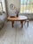 Wood Constructivist Round Pine Table, 1950s For Sale - Image 7 of 18
