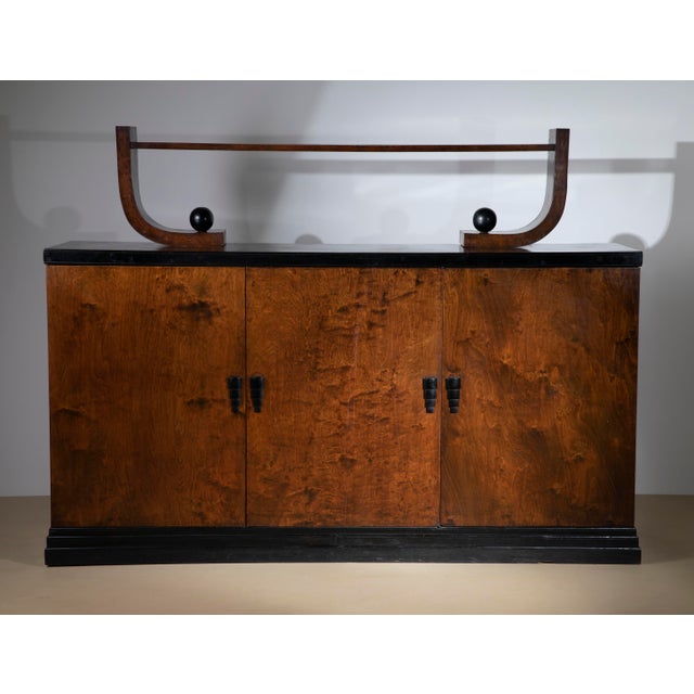 Art Deco Sideboard with Etagere, 1920s For Sale - Image 6 of 10
