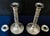Early 20th Century Silver-plate Candlesticks with Continental Design - A Pair For Sale In New York - Image 6 of 12