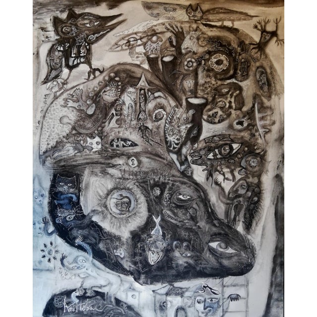 Manitoba, Le dernier cri du tigre de Tasmanie, 2020, Mixed Media For Sale - Image 6 of 6