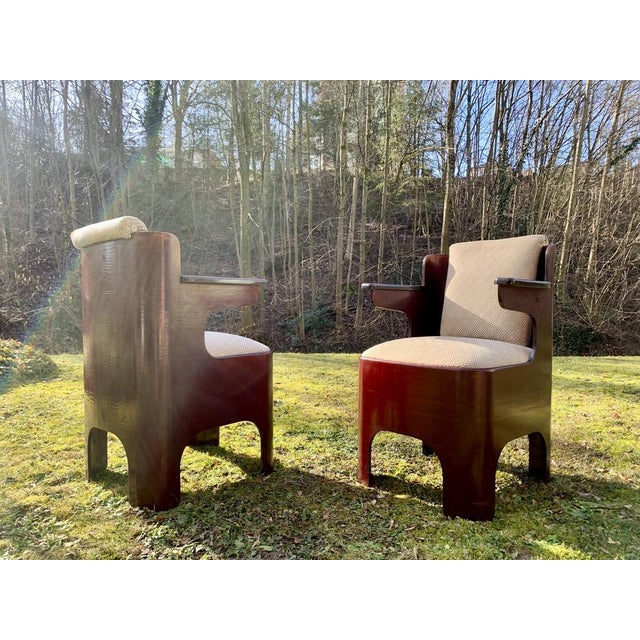 Modernist Armchairs in the style of De Stijl, 1920s, Set of 2 For Sale - Image 18 of 18