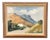 Stig Wernheden, Greek Landscape, 1960s, Oil on Canvas, Framed For Sale