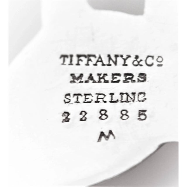 1940s Tiffany Sterling Apple Dishes For Sale - Image 5 of 6