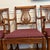 Duncan Phyfe Vintage Harpback Duncan Phyfe Style Mid Century Chairs For Sale - Image 4 of 9
