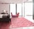 Modern Pasargad Home Lahore Coral Wool Area Rug- 8' 8" X 11'11" For Sale - Image 3 of 3