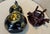 Gemstone Grand Scale Hand-Carved Gold Gilded Mount Taishan Black Jade "Hulu" Gourd For Sale - Image 7 of 9