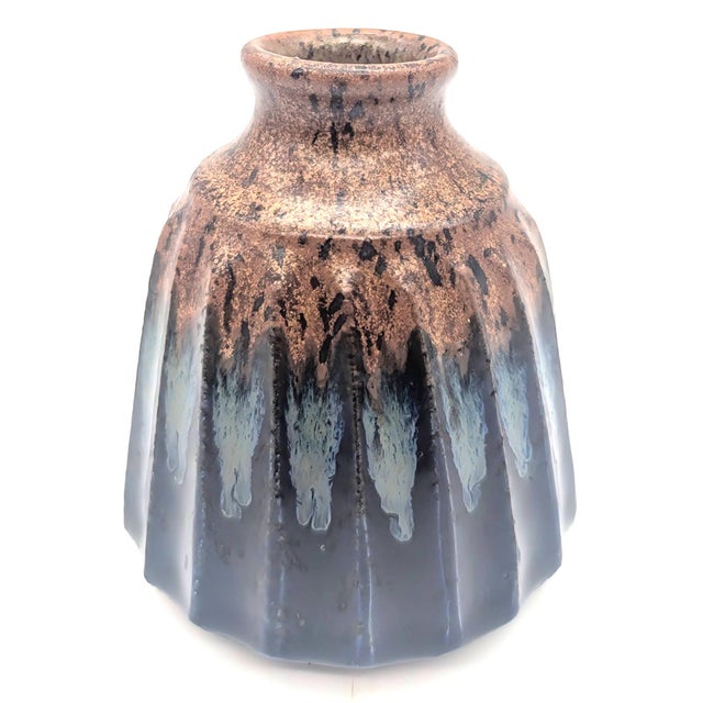 Bitossi Vintage Glazed Stoneware Bud Vase For Sale - Image 4 of 11