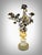 Gilt Bronze Vases with Flowers, 1860, Set of 2 For Sale - Image 9 of 18