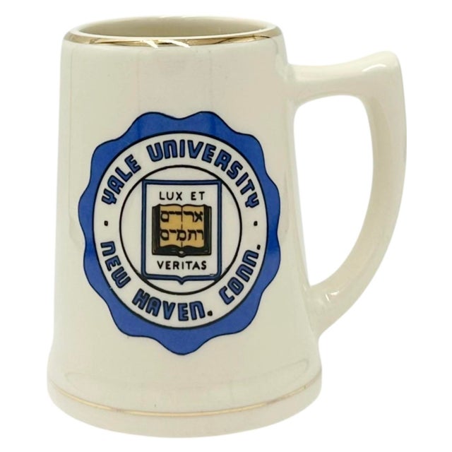Vintage Yale University Ceramic Mug For Sale In Washington DC - Image 6 of 8