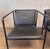 Metal 1990s Pair of Black Leather Brenda Arm Chairs by Antonio Citterio for Flexform #1 For Sale - Image 7 of 12