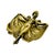 Art Nouveau Vide-Poche with Female Figure in Bronze-Toned Metal, 1890s For Sale - Image 4 of 8