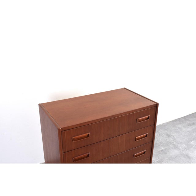 Mid-Century Modern Danish Teak Chest of Drawers, 1960s For Sale - Image 11 of 16