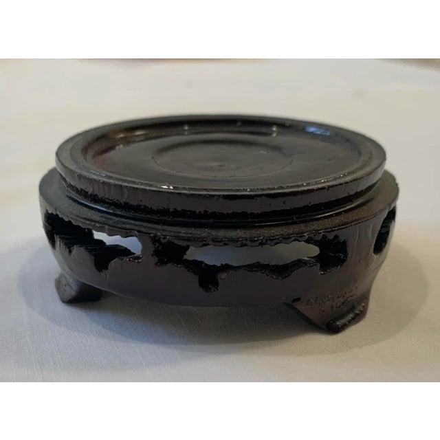 Late 20th Century Vintage Enameled Metal Bud Vase For Sale - Image 9 of 10