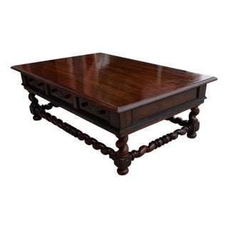 Alfonso Marina Ebanista Castello Coffee Cocktail Table For Sale