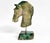 Gemstone Emerald Horse Bust Sculpture Full Emerald Base Hand Carved For Sale In Los Angeles - Image 6 of 14