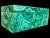 Green Malachite Box, 20th Century For Sale - Image 8 of 11
