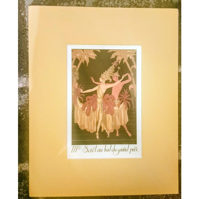 1920s George Barbier Original Pochoir 1923 1925 Art Deco Fashion Plates - Lot 12 For Sale - Image 6 of 12