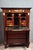 Empire Four-Column Secretaire in Flame Mahogany with Gilt Bronze Mounts, in Good conditions. Designed before 1890