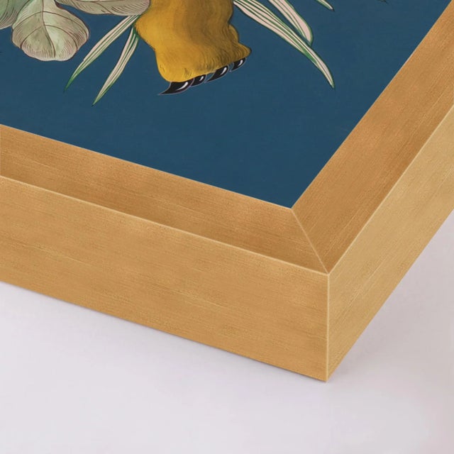 DESCRIPTION: Fauna Set of 4 by Allison Cosmos in Gold Frame, Small Art Print SPECIFICATIONS: Type: Framed Paper....