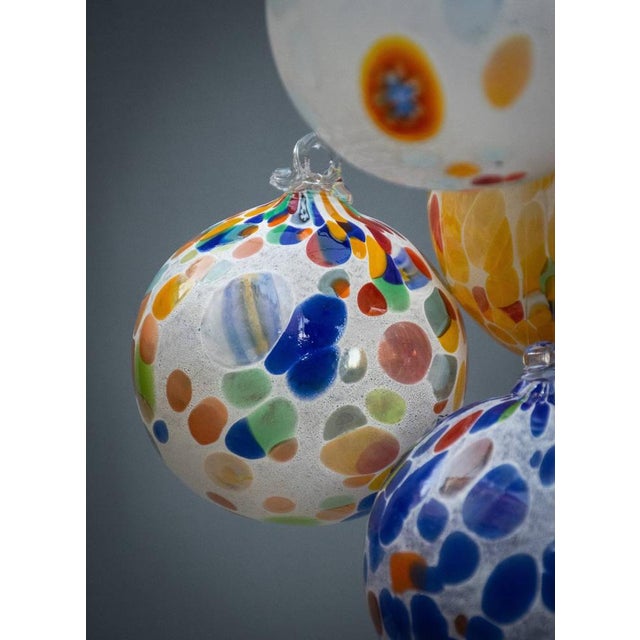 Murano Glass Christmas Ornaments from Ribes the Art of Glass, 2004, Set of 6 For Sale - Image 7 of 15